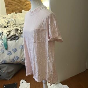 Electric & rose Catalina t shirt dress in baby pink size small